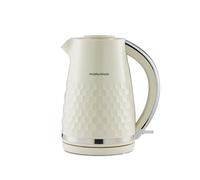 Morphy Richards Hive Kettle, 1.5L, Easy Fill System, Enhanced Waterspout, 3KW Rapid Boil, 360 Degree Base, Limescale Filter, Water Viewing Window, Cream, 108272