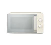 Morphy Richards Hive Microwave, 20L Capacity, Cream, 512102 | Fast 800W Heating, 6 Cooking Power Levels, Honeycomb Design, Even Heating Glass Turntable