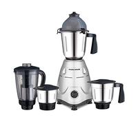 Morphy Richards Icon Superb 750 Watts Mixer Grinder| 4 Stainless Steel Mixer Jars including Juicer Jar| 3-Speed Control with Pulse Effect| 1-Yr Warranty by Brand| Silver & Black