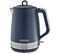 Morphy Richards Illumination 1.7L Blue Jug Kettle - Navy Peony 108023
