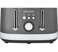 MORPHY RICHARDS Illumination 248022 4-Slice Toaster - Titanium Grey, Silver/Grey