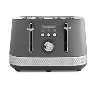Morphy Richards Illumination 4 Slice Toaster, 7 Toast Settings, Browning Controls, Variable Width Slots, Auto Pop-up, Removeable Crumb Tray, Cord Sto