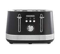Morphy Richards 248020 llumination Black Stainless Steel 4 Slice Toaster