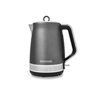 Morphy Richards Illumination 1.7L Jug Kettle, Rapid Boil, Boil Dry Protection, Pull off Lid, Limescale Filter, Easy View Window, 360 Cordless Base, Stainless Steel, Titanium , 108022