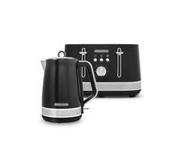 Morphy Richards Illumination Kettle And Toaster Set In Black Black One Size