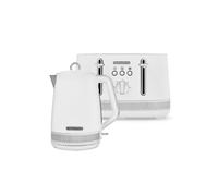 Morphy Richards Illumination Kettle & Toaster Set in White Morphy Richards White