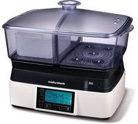 Morphy Richards Intellisteam Compact Food Steamer, 6L, Synchronised Steaming, Di
