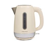 Morphy Richards Jug Kettle 1.7L Cream 3KW Rapid Boil Equip water gauge 102784