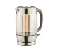 Morphy Richards Lantern Ribbed Kettle, 1.5L, 3Kw Rapid Boil, 360 Degree Base, Dry Boil Protection, Heat & Stain Resistant, Auto Switch Off, Concealed Heating Element, Amber, 108002