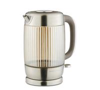 Morphy Richards Lantern Ribbed Kettle, 1.5L, 3Kw Rapid Boil, 360 Degree Base, Dry Boil Protection, Heat & Stain Resistant, Auto Switch Off, Concealed Heating Element, Amber, 108002