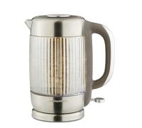 Morphy Richards Lantern Ribbed Kettle, 1.5L, 3Kw Rapid Boil, 360 Degree Base, Dry Boil Protection, Heat & Stain Resistant, Auto Switch Off, Concealed Heating Element, Amber, 108002