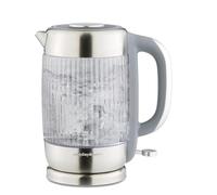 Morphy Richards Lantern Ribbed Kettle, 1.5L, 3Kw Rapid Boil, 360 Degree Base, Dry Boil Protection, Heat & Stain Resistant, Auto Switch Off, Concealed Heating Element, Smoked, 108003