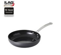 Morphy Richards Mastery 24cm Frying Pan Aluminium ILAG Non-Stick, Induction, Gas, Electric Compatible, PFAS Free, Stainless Steel Handles, 853255