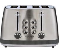 MORPHY RICHARDS Mexborough 242902 4-Slice Toaster - Grey & Stainless Steel, Stainless Steel
