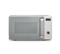 Morphy Richards Mexborough Microwave, 20L Capacity, Stainless Steel, 512011 | Fast 800W Heating, 6 Cooking Power Levels, Digital Interface with 95-Minute Timer, Stylish Mirror Glass Door
