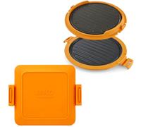 Morphy Richards MICO Kitchen Essentials Bundle, Microwave Toastie Sandwich Maker & Grill Pan, Heatwave Technology, Non Stick, Dishwasher Safe, Quick Meals & Snacks