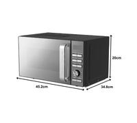 Morphy Richards Microwave Micro Oven 20L 800W Digital Panel Mirror Door