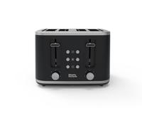 Morphy Richards Motive 4 Slice Toaster Black, Black