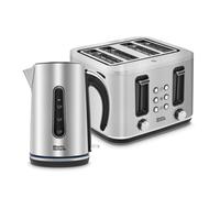 Morphy Richards Motive Kettle And Toaster Set In Silver Silver One Size