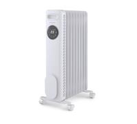 Morphy Richards HeatFlux 2.5kW Digital Oil Filled Radiator with Remote Control - White, 827876