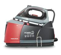 Morphy Richards Power Steam Elite+ Generator Iron, 2400W, Black/Red