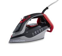 Morphy Richards Power Steam Elite Steam Generator Iron - Red & Black, 3000W, LED Display, 302012