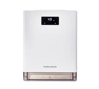 Morphy Richards PureFresh 3L/Day Dehumidifier, Sleep & Turbo Mode, Real-TIme Humidity Display, Timer, Ambient Lights, Auto Defrost, Bedrooms, Wardrobes, Kitchens, Caravans, and Window Sills, 822126