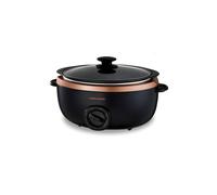 MORPHY RICHARDS Evoke Sear & Stew 461016 Slow Cooker - Black & Rose Gold, Black