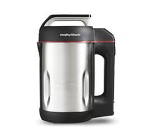 Morphy Richards Sauté and Soup Maker, 1.6L, 4 Settings, Smooth, Chunky, Juice, Blend Pause Function, Family Size, Non Stick Coated Jug, Detachable Power Cord, Stainless Steel, 501014