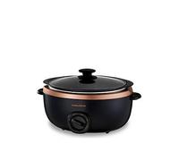Morphy Richards Sear And Stew Black And Rose Gold 6.5L Slow Cooker One Colour