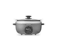 Morphy Richards Sear And Stew Oval Slow Cooker 3.5 Litre - Titanium