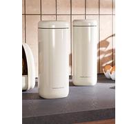 Morphy Richards Set 2 Large Storage Canister Cream Cream