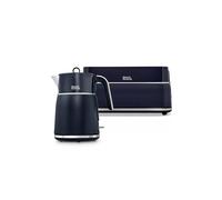 Morphy Richards Signature Blue Kettle And 4 Slice Toaster Set Blue One Size