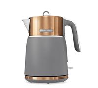 Morphy Richards Signature Opulent Jug Kettle, 1.5L, 3KW Rapid Boil, Removable Filter, 360 Cordless Base, Steel Body, Copper, 100742