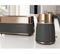 Morphy Richards Signature Opulent 1.5L 3Kw Jug Kettle And 4-Slice Toaster Matching Set In Copper.