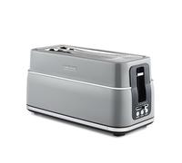 Morphy Richards Signature 4-Slice Long Slot Toaster, Variable Browning Control, Grey - 245705