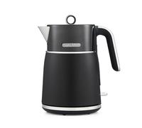Morphy Richards Signature Opulent Jug Kettle, 1.5L 3KW Rapid Boil, Removable Filter, 360 Cordless Base, Steel Body, Translucent Black, 100744