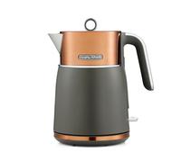 Morphy Richards Signature Opulent Jug Kettle, 1.5L, 3KW Rapid Boil, Removable Filter, 360 Cordless Base, Steel Body, Copper, 100742