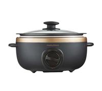 Morphy Richards Slow Cooker 3.5L Sear & Stew Oval Rose Gold MOR 460016