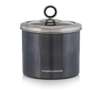 Morphy Richards Small 14cm x 13cm Canister Black 46270