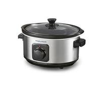 Morphy Richards 460017 Brushed Stainless Steel 3.5L Slow Cooker