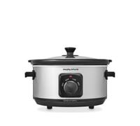 Morphy Richards 460017 Brushed Stainless Steel 3.5L Slow Cooker