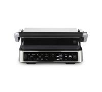 Morphy Richards ThermoGrill Contact Grill with Temperature Probe, Fast Heat, Detachable Non-Stick Plates, Adjustable Temperature & Height, Opens Flat, Integrated Oil Tray, Easy to Clean, 485501
