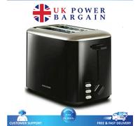 Morphy Richards Toaster Equip 2 Slice Bread Kitchen Toaster Black Toaster