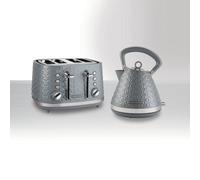 Morphy Richards Vector Kettle And Toaster Grey Set