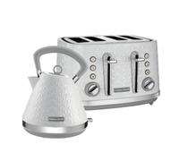 Morphy Richards Vector Kettle & Toaster White Set