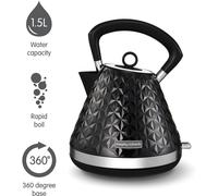 Morphy Richards Vector Pyramid Kettle 108131 Traditional Kettle Black