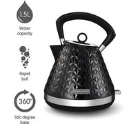 Morphy Richards Vector Pyramid Kettle 108131 Traditional Kettle Black