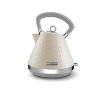 Morphy Richards Vector Pyramid Kettle 108132 Traditional Kettle Cream