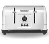 MORPHY RICHARDS Venture 240130 4-Slice Toaster - Silver, Silver/Grey
